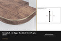 Ali Bigger BendyBull for LVT — Ali Antique finish — profile and section detail