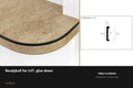 Ali BendyBull for LVT — Ali Black finish — profile and section detail