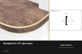 Ali BendyBull for LVT — Ali Brass finish — profile and section detail