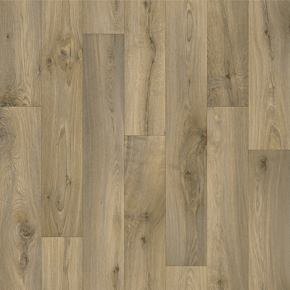 Signature Floors Xtra-Tex Skyline sheet vinyl – Cinnamon Oak 619M