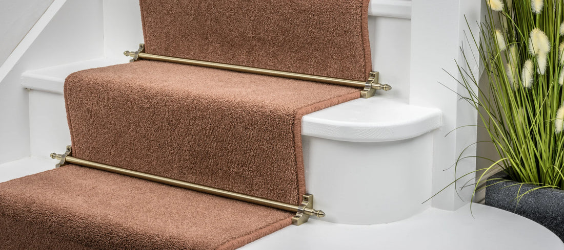 Homepride Stair Rod - Option 3 For runners up to 47.25" (120cm) wide (stock size) - Side Fix