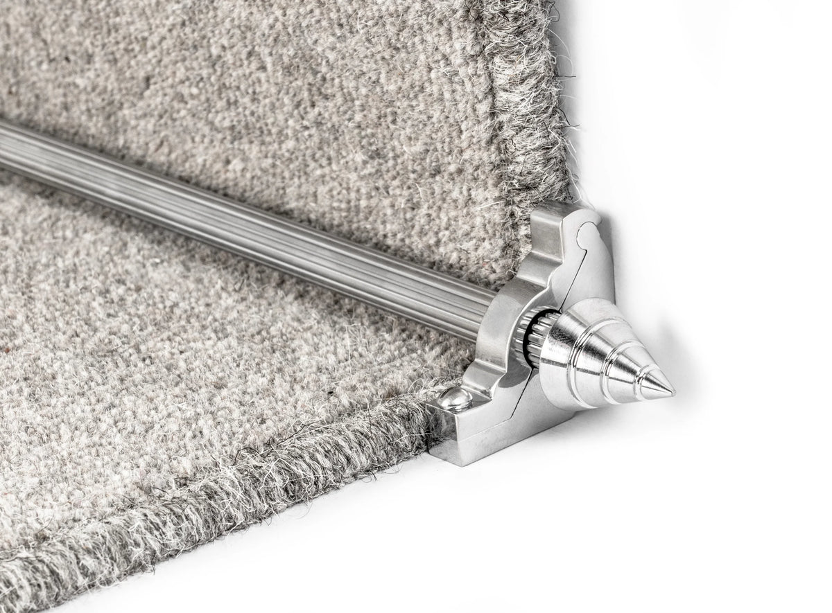 Vision Arrow Stair Rods — Brushed Chrome — official Stair Rods UK image