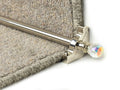 Crystal Rainbow Stair Rods — Polished Nickel — official Stair Rods UK image