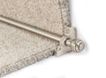 Vision Sphere Stair Rods — Satin Nickel — official Stair Rods UK image