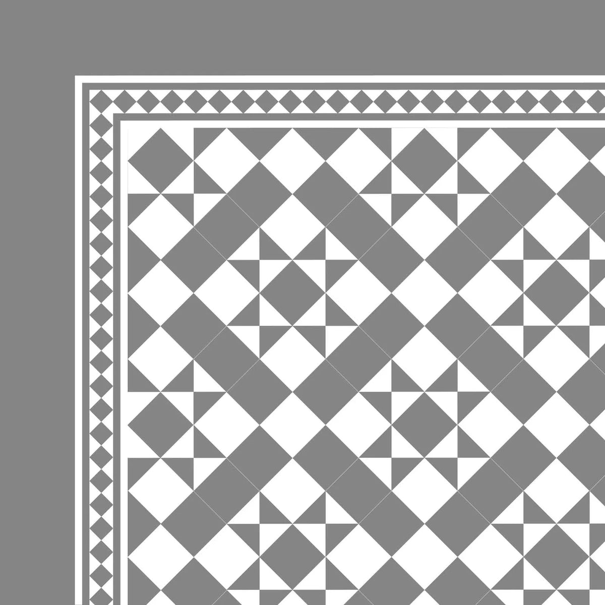 J2 Victorian — Burford – BUR005 — Grey / White