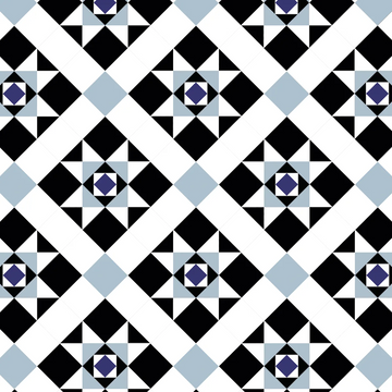 J2 Victorian — Kinsale – KIN001 — Black / Pale Blue / White / Navy Blue
