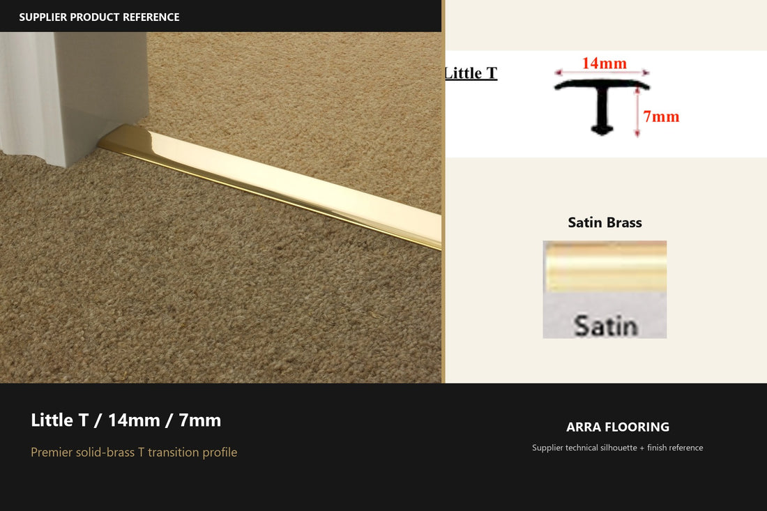 Premier T Flooring Profiles