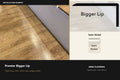 Premier Bigger Lip — Satin Nickel — profile and finish reference