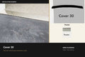 Premier Cover 30 — Pewter — profile and finish reference