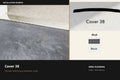 Premier Cover 38 — Black — profile and finish reference