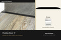 Premier Floating Cover 30 — Chrome — Arra-derived profile illustration and official finish reference