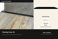 Premier Floating Cover 30 — Polished Brass — Arra-derived profile illustration and official finish reference