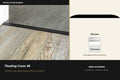 Premier Floating Cover 40 — Chrome — Arra-derived profile illustration and official finish reference