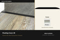 Premier Floating Cover 40 — Pewter — Arra-derived profile illustration and official finish reference