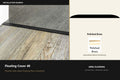 Premier Floating Cover 40 — Polished Brass — Arra-derived profile illustration and official finish reference