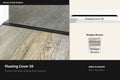 Premier Floating Cover 50 — Antique Bronze — profile and finish reference