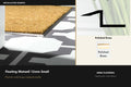 Premier Floating Matwell 12mm Small — Polished Brass — profile and finish reference