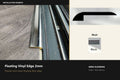 Premier Floating Vinyl Edge 2mm — Black — profile and finish reference