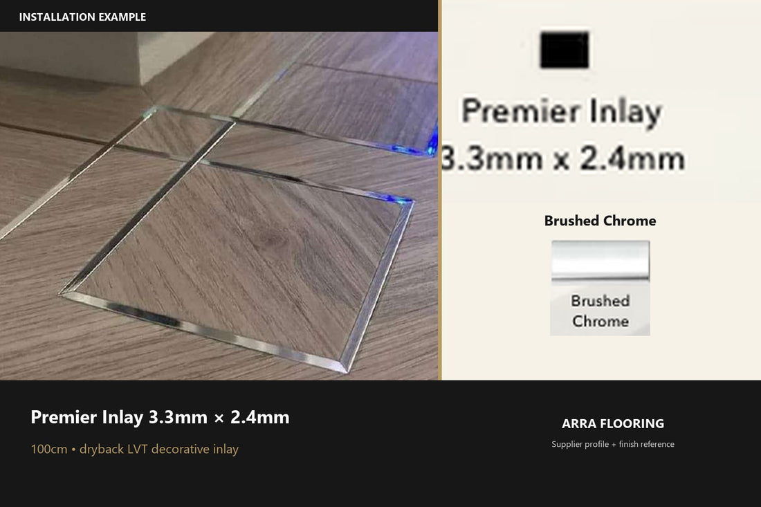 Premier Inlay 3.3mm × 2.4mm — 100cm
