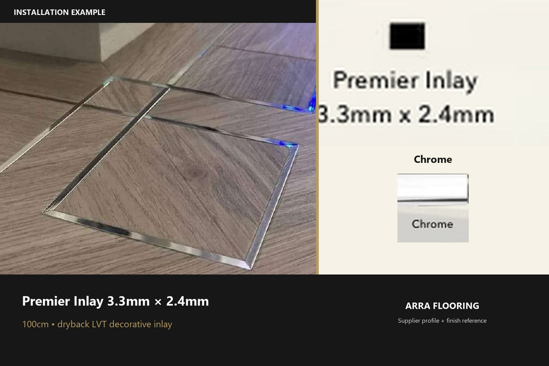 Premier Inlay 3.3mm × 2.4mm — 100cm