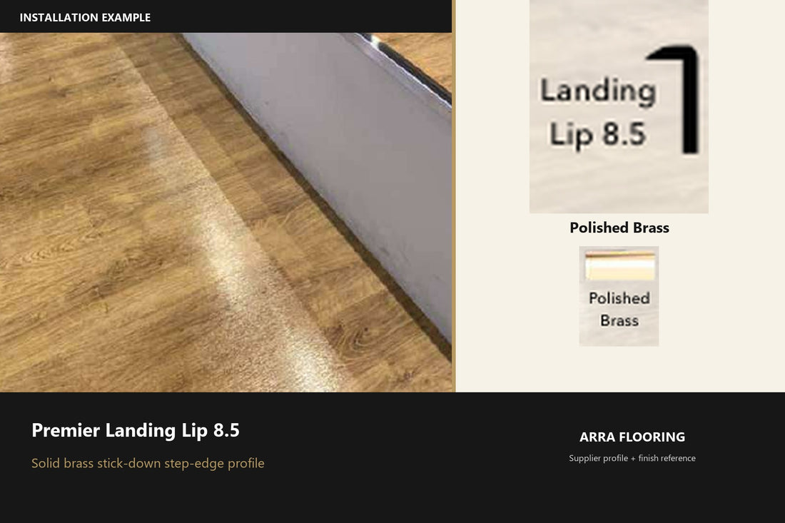 Premier Landing Lip 8.5 Flooring Edge Profile
