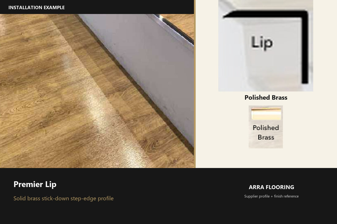 Premier Lip Flooring Edge Profile