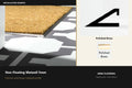 Premier Non-Floating Matwell 5mm — Polished Brass — profile and finish reference