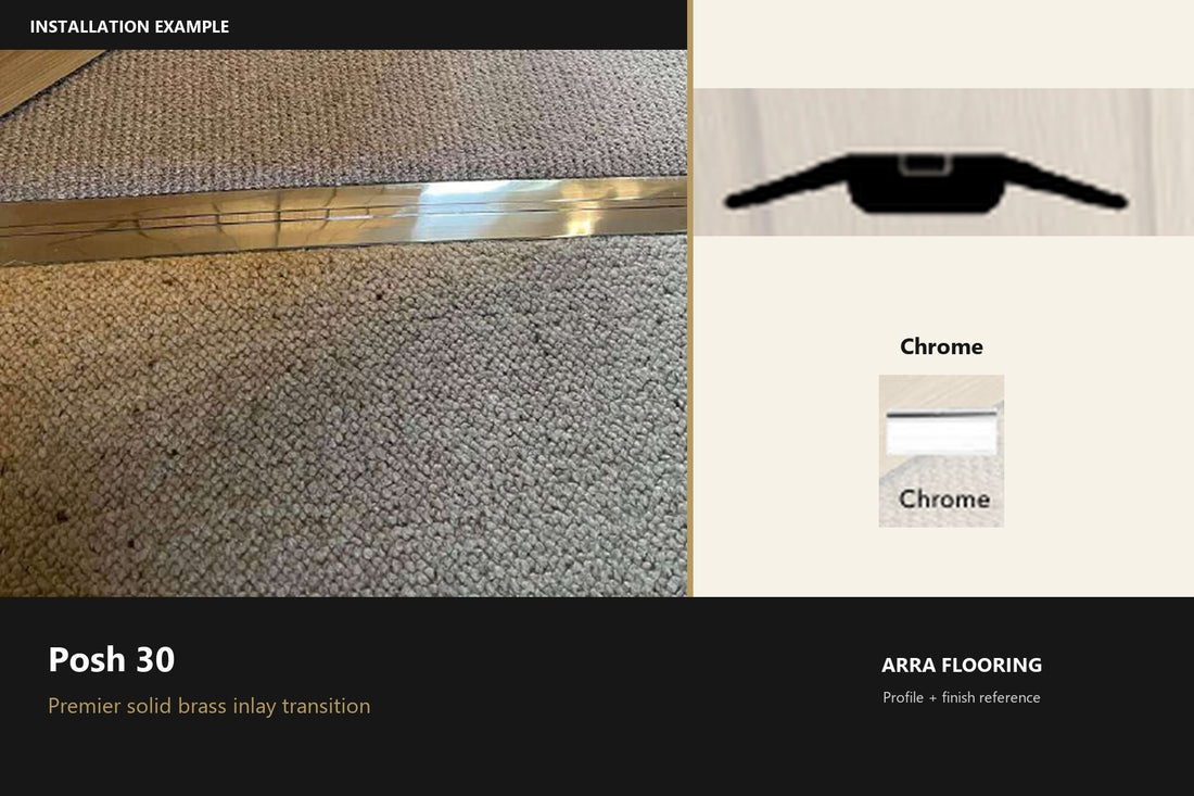 Premier Posh Flooring Transitions