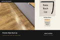 Premier Rake Back Lip — Antique Brass — profile and finish reference