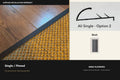 Single / Pinned — Black — profile and finish reference
