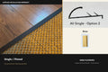 Single / Pinned — Brass — profile and finish reference