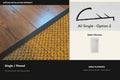 Single / Pinned — Satin Chrome — profile and finish reference