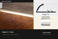 Premier Single 13 / 13mm — Polished Nickel — profile and finish reference