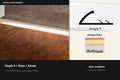 Premier Single 9 / 9mm / 32mm — Antique Brass — profile and finish reference