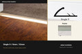 Premier Single 9 / 9mm / 32mm — Pewter — profile and finish reference