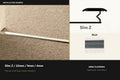 Premier Slim Z / 22mm / 9mm / 4mm — Black — profile and finish reference
