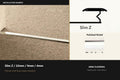 Premier Slim Z / 22mm / 9mm / 4mm — Polished Nickel — profile and finish reference