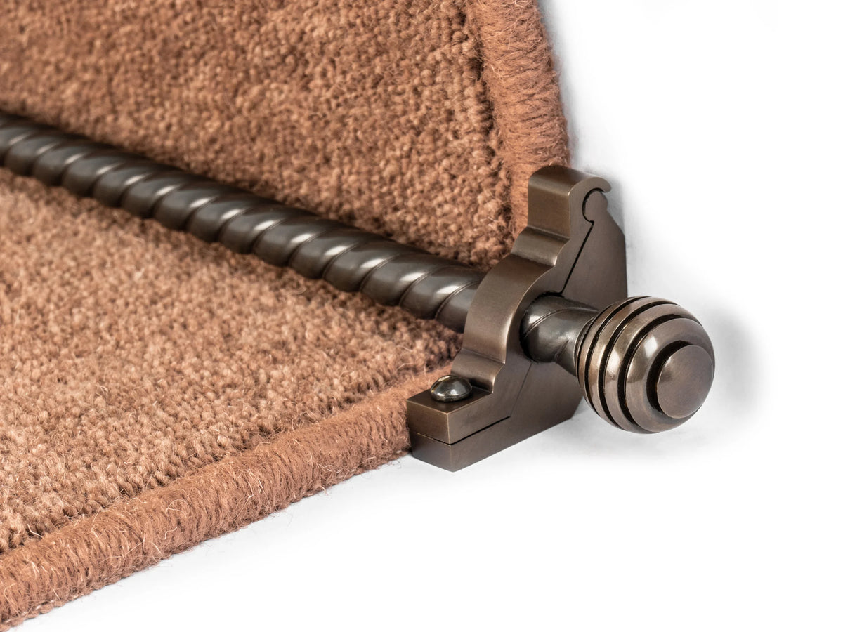 Vision Sphere Stair Rods — Antique Bronze — official Stair Rods UK image