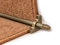 Country Sherwood Reeded 1/2 inch (12mm) Stair Rods — fitting: Runner — official Stair Rods UK image