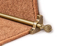 Eastern Promise Cairo Stair Rods — fitting: Fully Fitted (Front Fix) — official Stair Rods UK image