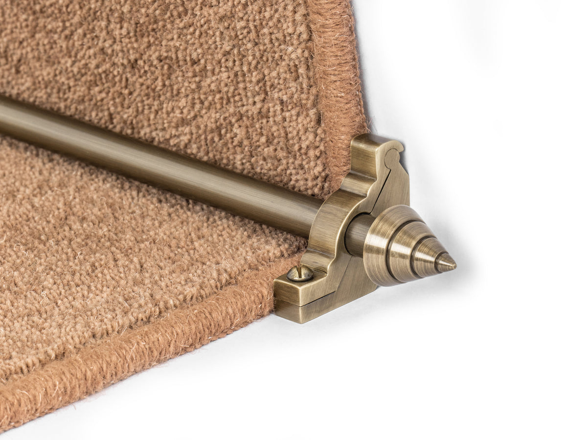 Vision Arrow Stair Rods — Antique Brass — official Stair Rods UK image