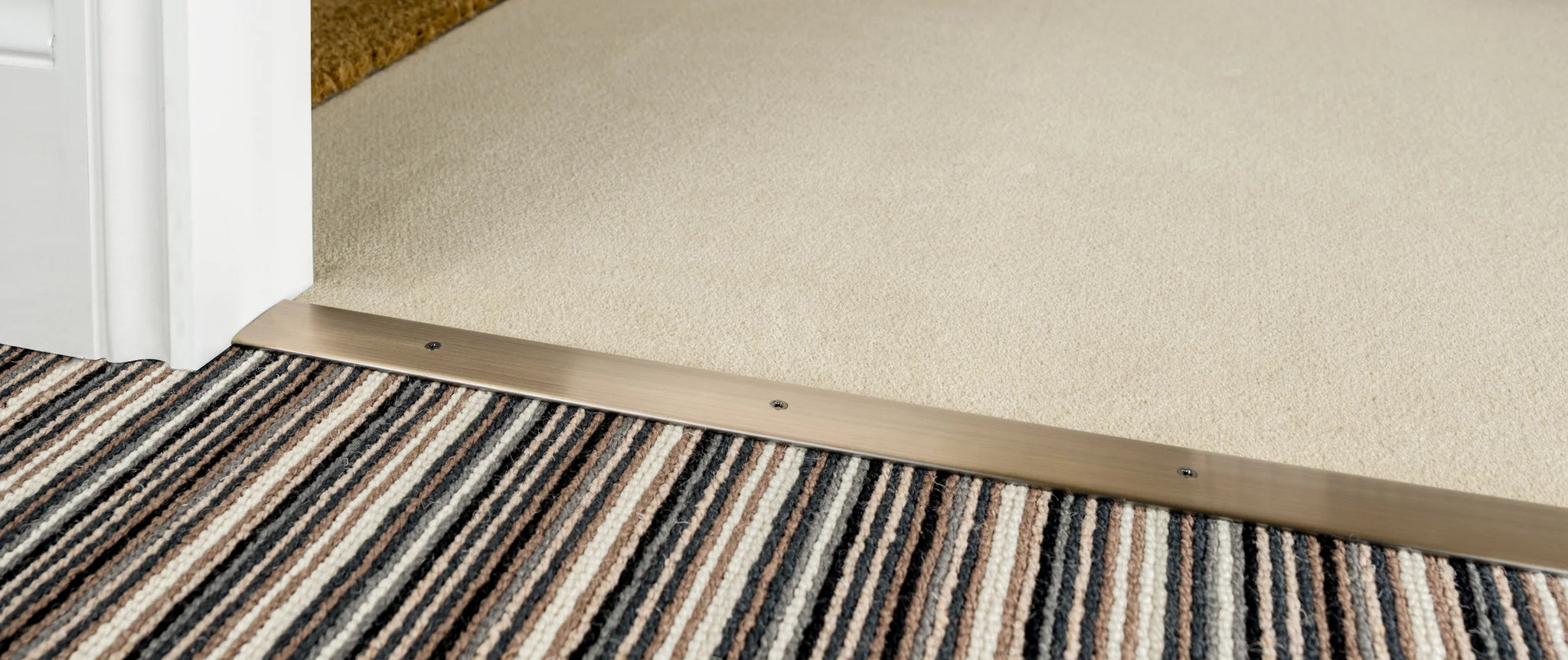 Solid Brass Carpet Trims - Premier Door Bars