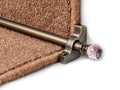 Crystal Rose Stair Rods — Antique Bronze — official Stair Rods UK image