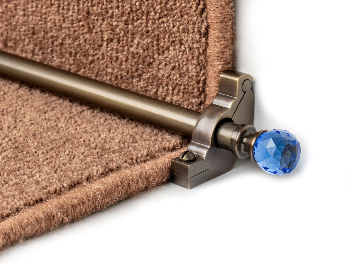 Crystal Sky Stair Rods — Antique Bronze — official Stair Rods UK image