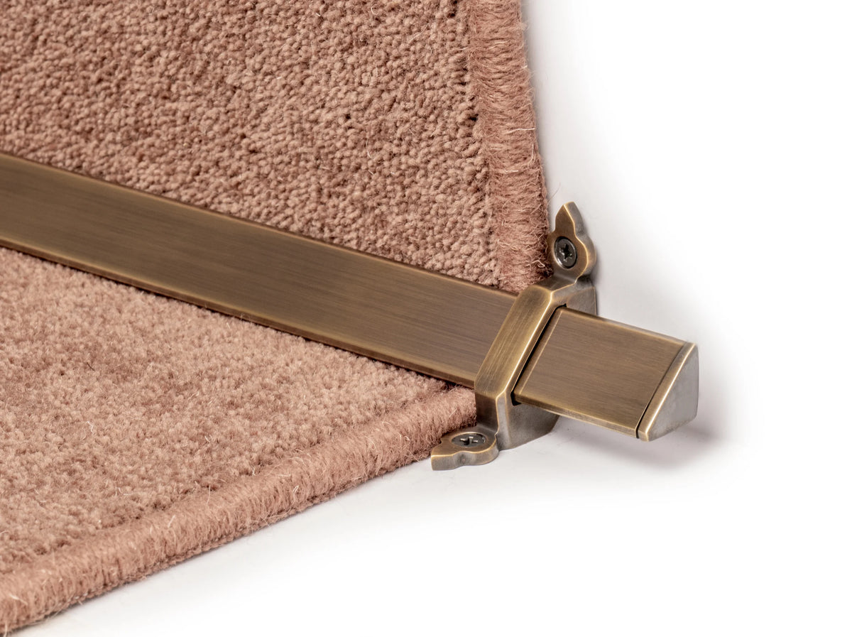 Royale Vue Stair Rods — Antique Brass — official Stair Rods UK image
