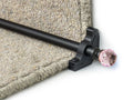 Crystal Rose Stair Rods — Black — official Stair Rods UK image