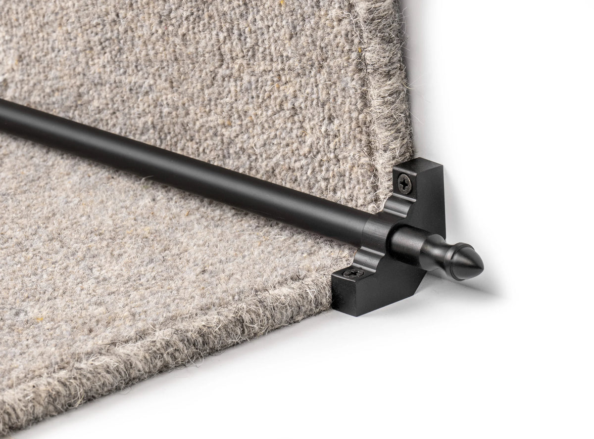 Homepride Retro-Fit Stair Rods — Black — official Stair Rods UK image