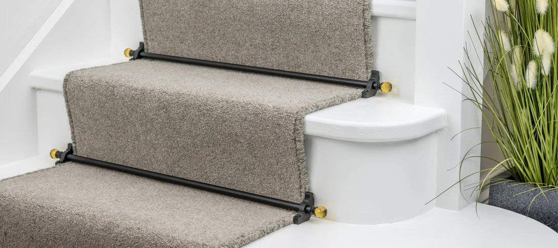 Crystal Amber Stair Rods