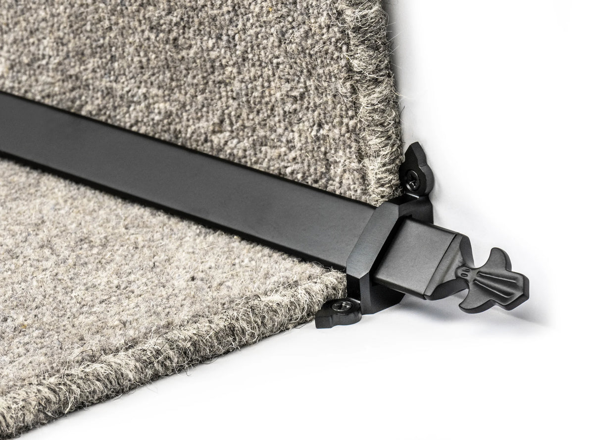 Royale Louis Stair Rods — Black — official Stair Rods UK image