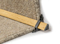 Tudor Wooden Stair Rods — Light Oak — Black — official Stair Rods UK image